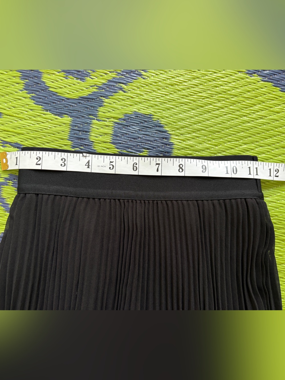 Atitzia Wilfred Twirl Skirt In Black Size XXS Elastic Waist Pleated lightweight - Picture 8 of 12
